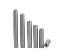 FUWQEPA Distanziatore Alluminio, M4×D7 Lunghezza 8-300 Mm Perno Distanziatore Rotondo Alluminio Filettatura Femmina Estendi Colonna Dado Lungo(Length 40mm 10pcs)
