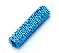 FUWQEPA Distanziatore Distanziatore Alluminio Blu Da 10 Pezzi, Chiusura Perno For Pilastro A Colonna Rotonda Zigrinata M3(M3x28 Blue)