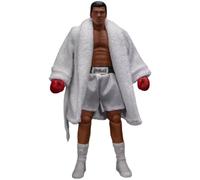Fuwraixis Action figure del campione di boxe|Modelli del personaggio di Ali e accessori|3 sculture di teste 1 tunica da battaglia|Oggetti da collezione per appassionati di boxe|regalo di compleanno