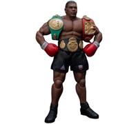 Fuwraixis Action figure del campione di boxe|Modelli del personaggio di Tyson e accessori|3 sculture di teste 3 cinture|Oggetti da collezione per appassionati di boxe|regalo di compleanno