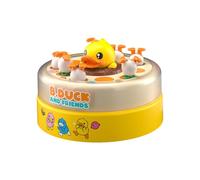 Fuwraixis Giocattoli per Bambini con Anatra Gialla rimbalzante,Giochi Divertenti per Bambini, per allenare l'attenzione dei Bambini, Giocattoli educativi, 14 Pezzi