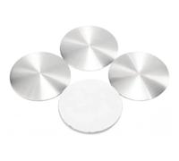 FUWUDI 4 Pezzi Coprimozzo Adesivi con Logo, Adesivi Copriruota per Hyundai i20 II Bj. 2014-2020, Antipolvere Impermeabile Coprimozzi per Ruota con Emblema Adesivo,56mm