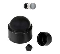 FUX 10 pezzi Cappuccio a sei facce per viti, cappuccio di copertura per viti, tappo per madre, tappo protettivo per vite, varietà di dimensioni filetto M4 fino a M36, copertura per viti bianco nero