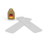 FUX 100 Spessori in Plastica per Mobili - Distanziatori 100x24x1mm per Vetri e Piastrelle, Cunei per Parquet - Polipropilene (PP) Resistente - Made in Germany