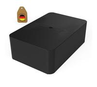 FUX 20 pezzi Distanziatori in plastica 60 x 40 x 20 mm Verglasungsklötze Klötzchen Unterlegplatten Distanzplättchen Piastra in plastica Ausgleichsplättchen Fensterkeile (Spessore: 20mm)