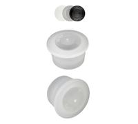 FUX 50 tappi ciechi per fori di perforazione, diametro del gambo da 4,4 a 20,5 mm, nero, bianco, naturale, sigillano i fori (naturale, 7,0 mm)