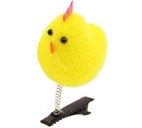 FUXIU 1/20pcs Carino Giallo Pollo Forcine Per Le Ragazze Morbido Animale Clip di Capelli Accessori Parrucchiere per Donne e Ragazze