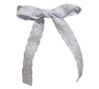 FUXIU 1 pz/1 paio Francese Stile Bowknot Forma Forcina per Ragazza Estate Primavera Campeggio Fotografia Uso Capelli Barrettes Panno Tornante