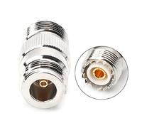 FUXIU Adattatore coassiale RF UHF Femmina N Femmina PL259 SO239 Connettore UHFTo N