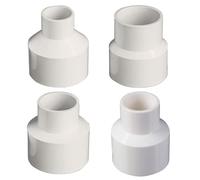 FUXIU Adattatore riduttore interno da 50 mm a 32/40/63/75 mm per aspirapolvere e collettore di polveri ciclone, accessori per tubo da giardino