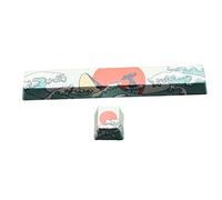 FUXIU Cappucci Tasti Tastiera in PBT 2 Pezzi Barra Spaziosa A Cinque Lati Profilo OEM 6.25U per Tastiera Meccanica Per Montare Da solo