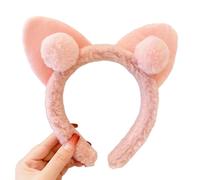 FUXIU Cerchietto per capelli con orecchie di Halloween, da donna e ragazza, da indossare tutti i giorni, per feste di Halloween, cosplay, accessori per capelli