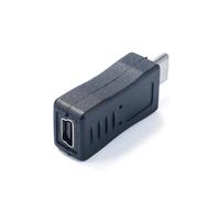 FUXIU Convertitore da 5 pin a USB per tablet per telefono, tablet, gamepad portatile, 5 pin, femmina a connettore adattatore maschio tipo C