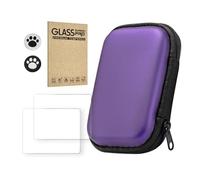 FUXIU Custodia per console di gioco e pellicola temperata per R36S/R35S/RGB20S, protezione completa, borsa da trasporto per console di gioco e accessori