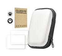 FUXIU Custodia per console di gioco e pellicola temperata per R36S/R35S/RGB20S, protezione completa, borsa da trasporto per console di gioco e accessori