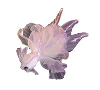 FUXIU Glitter Fish Elegante Retro Clip Laterale Pesce Clip di Capelli Glitter Creativo Novità Pesce Principessa Barrettes Balletcore
