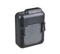 FUXIU Ventilatori tenuti in mano Ventilatori per camera da letto Outdoor Vita Appeso Collo Ventilatore USB Ricarica Portatile Condizionatore