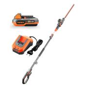 Tagliasiepi telescopico a batteria 20V FUXTEC E1HH20 set con batteria e caricatore