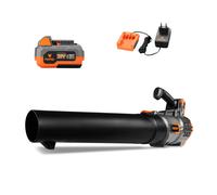 Soffiatore a batteria 20V FX-E1LB20 FUXTEC Set- con 2x batterie 2Ah e caricabatterie 2,4A