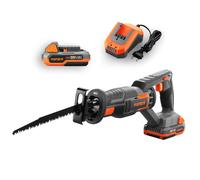 Seghetto alternativo/ a gattuccio a batteria 20V FUXTEC FX-E1SS20 Set con Batteria 2Ah e Caricatore 2,4 A