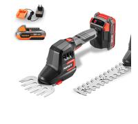 Set Tagliasiepi / forbici a Batteria FUXTEC 20V FX-E1HHS20SET con Batteria e Caricatore