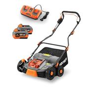 Set Arieggiatore a Batteria 40V FUXTEC FX-E2VE38SET - Funzione 2-in-1 per Arieggiare e Ventilare, Cesto da 45L, Profondità Regolabile