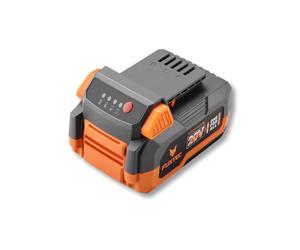 Fuxtec Batteria 20V 5Ah FX-E1B5AH, Potente Batteria Li-Ion Compatibile con Attrezzi e Utensili da Giardino 20V, indicatore LED Integrato, Tempo di Ricarica 150 min, 5000 mAh