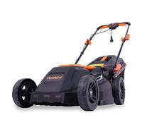 FUXTEC Tagliaerba elettrico con cavo tosaerba RME38 Larghezza di taglio di 380 mm | Cesto raccogli erba 40l Potenza di 1600W