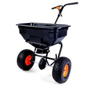 Spargitore spargisale spandiconcime 56kg centrifuga su ruote FUXTEC GS56