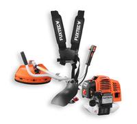 Decespugliatore a benzina 2in1- Tagliabordi a scoppio 162cc con tracolla Fuxtec MS162