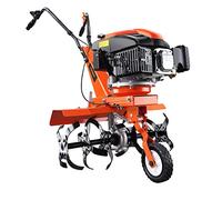 FUXTEC Motozappa a Scoppio FX-AF1139-SET1 • 2,2kW • 139cc • Set Ruote | Estensione larghezza lavoro 36-66cm • Profondità regolabile fino a 30cm • Coltivatore robusto • Ruote di trasporto