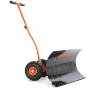 Fuxtec Pala da Neve su Route - spazzaneve - spartineve - Regolabile in Altezza - Larghezza Pala 75cm FX-SS740 Ottimo per Rimuovere la Neve e Il Ghiaccio Senza Fatica