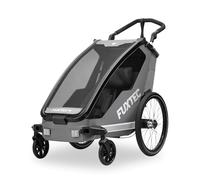 FUXTEC Rimorchio per Bicicletta FX-FA1S Monoposto Grigio
