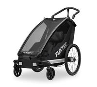 FUXTEC Rimorchio per Bicicletta FX-FA1S Monoposto Nero