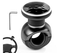 fuxunamz Pomello Volante Universale, Pomello Volante Trattore con Cuscinetto e Chiave, Spinner Adatto ad Auto, Camion, Trattori, Barche, Falciatrici e Carrelli Elevatori (7,9 x 5,5 cm)