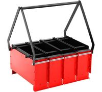 FUYAO Bricchetti di carta - Pressa manuale per riciclare giornali in mattoni combustibili, design resistente con 2 manici