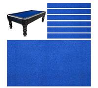 FUYAO Kit di ricambio in feltro per tavolo da biliardo, 2,1 m/2,4 m/2,7 m/3,4 m, per giochi sportivi al chiuso, copertura in tessuto resistente con 6 panni per la parte inferiore, per una varietà di