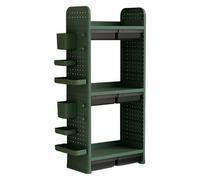 FUYAO Libreria da scrivania, organizer da scrivania a 2/3 ripiani, con portapenne e cassetto, scaffale salvaspazio da banco per ufficio, casa, studio, per libri e decorazioni