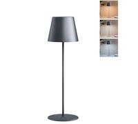 FUYO Lampada da tavolo a LED senza fili, ricarica USB-C, lampada da tavolo per esterni, con touch, dimmerabile, 2700 K-6000 K/3 colori per soggiorno, camera da letto, balcone, giardino, terrazza