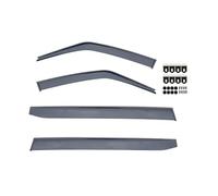 FUYRHP Visiere finestrini per Serena 2017-2022 Accessori Visiere finestrini Visiere Parapioggia Porte Tendine Rivestimento Esterno Cromato per Visiera Ventilazione