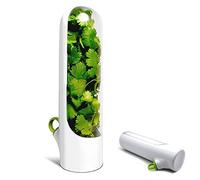 FUYTERY Contenitore di plastica della cucina del custode delle erbe per asparagi di prezzemolo alla menta