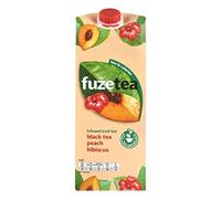Fuze Tea Tè nero Peach Hibiscus bibita analcolica 1.5L