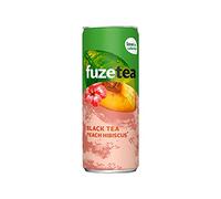 Fuze Tea Thé Noir Pêche Hibiscus 25cl (pack de 24)