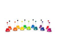 FUZEAU - 70610 - Set di 13 campane sintonizzate - 2 in 1 - Agitazione da colpire - 1 colore = 1 nota - Originali - Colorate - Da 3 anni