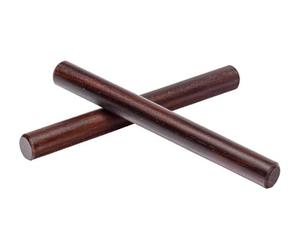 FUZEAU - 70789 - Coppia di clavi in legno Pao rosa - L. 14 cm Ø 1,5 cm - Prime percussioni - dai 3 anni