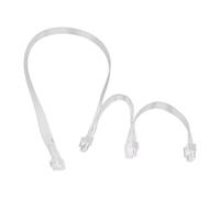 FUZYXIH Cavo di alimentazione multiuso da 16 pin a tre 8 pin, struttura in PVC resistente per GPU RTX3090-RTX4090 su triplo adattatore