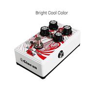 FUZZ Pedale Effetto Chitarra Elettrica Custodia Robusta Design Preciso per Suono Distorto di Qualità Duratura per Chitarristi
