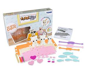 Fuzzikins- Y Giocattolo Creativo Cozy Cats, Multicolore, Taglia Unica, E72790