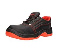 FUZZIO Scarpa Antinfortunistica da Lavoro da Uomo, Lacci, Rosso (Rot), 40 EU