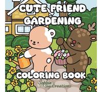 Fuzzy Animal Garden: A Whimsical Adult Coloring Book with 30 Fun Single-Sided Pages of Cute Critters and Gardening Delights: Relax and Unwind with ... - Perfect for Stress Relief and Creative Fun
